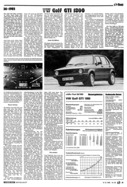 Testbericht: Test VW Golf GTI 1800 (AR-Zeitung Nr. 50 / 1982 vom 09.Dez.1982 - Seite 29)