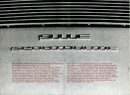 Porsche Sportomatic - Verkaufsprospekt (1968) - Seite 2