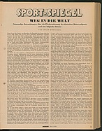 Seite 15 von Übersicht: Das Auto / Nr. 1 / 1950 - Titelseite