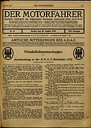 Seite 411 von ADAC Motorfahrer Nr. 30 / 1922 vom 24.08