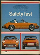 Testbericht: Safety Fast - Test Porsche 911S (auto motor und sport / Nr. 21 / 1973 - Seite 48)