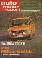 Seite 1 von auto motor und sport Nr. 2 / 1969