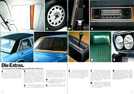 Audi 80 - Verkaufsprospekt (1974) - Seiten 18 und 19