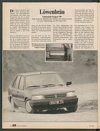 Testbericht: Fahrbericht: Peugeot 309 (auto motor und sport / Nr. 22 / 1985 - Seite 40)