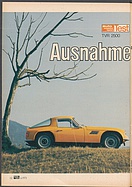 Testbericht: Ausnahmefall - Test TVR 2500 (auto motor und sport / Nr. 6 / 1973 - Seite 132)