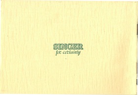 Singer Cars - Gesamtprogramm 1935 - Rückseite