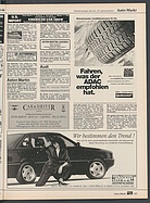 Seite 105 von Übersicht: auto motor und sport / Nr. 21 / 1991 - Titelseite