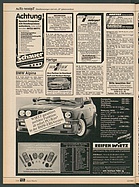 Seite 110 von Übersicht: auto motor und sport / Nr. 12 / 1985 - Titelseite