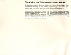 Alfa Romeo Alfetta – Verkaufsprospekt (1972) – Seite 2