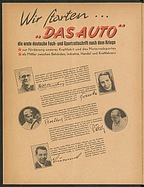 Seite 1 von Übersicht: Das Auto / Nr. 1 / 1946 - Titelseite
