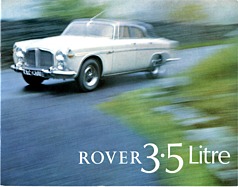 Rover 3,5 Litre - Prospekt (1971, engl.)