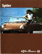 Alfa Romeo 2000 Spider - Verkaufsprospekt (1978)