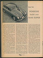 Testbericht: Unser Test - Porsche 1600 und 1600 Super (auto motor und sport / Nr. 21 / 1956 - Seite 16)