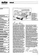 Seite 3 von Auto exklusiv Nr. 6 / 1987