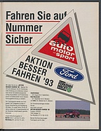 Seite 31 von Übersicht: auto motor und sport / Nr. 8 / 1993 - Titelseite