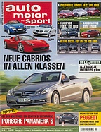 Seite  von Übersicht: auto motor und sport / Nr. 18 / 2009 - Titelseite