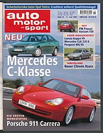 Seite  von Übersicht: auto motor und sport / Nr. 15 / 1997 - Titelseite