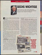 Seite 3 von Übersicht: auto motor und sport / Nr. 16 / 2006 - Titelseite