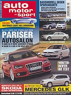 Seite  von Übersicht: auto motor und sport / Nr. 21 / 2008 - Titelseite