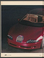 Testbericht: Vorstellung Bugatti EB 112 - Zurück zur Kultur (auto motor und sport / Nr. 9 / 1993 - Seite 92)
