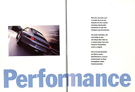 Die Idee Porsche 911 - Porsche 993 - Verkaufsliteratur (1996) - Seiten 12 und 13
