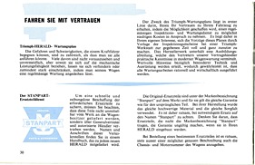Triumph Herald - Handbuch (1959) - Seite 30
