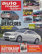 Seite  von Übersicht: auto motor und sport / Nr. 5 / 2009 - Titelseite