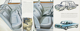 Rover 2000 - Verkaufsprospekt (1965) - Seiten 8 und 9