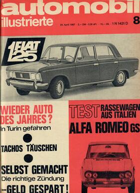automobil illustrierte / Nr. 8 (1967)