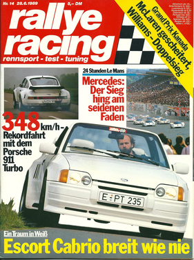 rallye racing / Nr. 14 (1989)