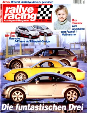 Rallye Racing 12/1998 - Vergleich BMW Z3 Coupé (in der Mediathek)