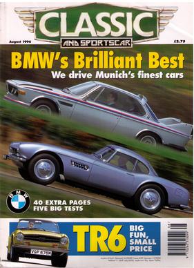Titelbild zu «Classic & Sports Car / Nr. 8 (1996)» Titelbild zu «Classic & Sports Car / Nr. 8 (1996)»