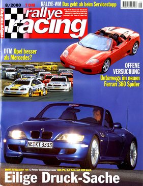 rallye racing / Nr. 8 (2000)