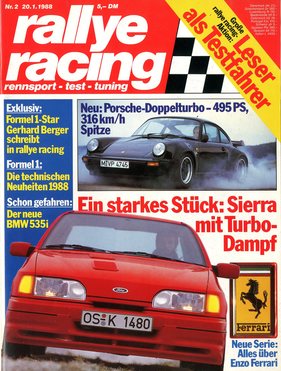 rallye racing / Nr. 2 (1988)