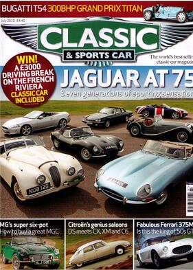 Titelbild zu «Classic & Sports Car / Nr. 7 (2010)» Titelbild zu «Classic & Sports Car / Nr. 7 (2010)»
