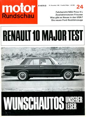 Motor Rundschau / Nr. 24 (1965)