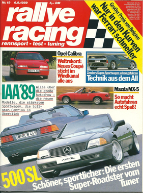 rallye racing / Nr. 19 (1989)