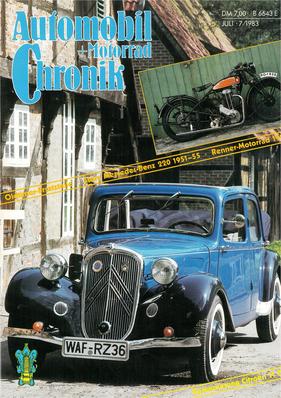 Automobil- und Motorrad-Chronik / Nr. 7 (1983)