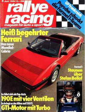 rallye racing / Nr. 6 (1984)