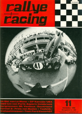 rallye racing / Nr. 11 (1968)
