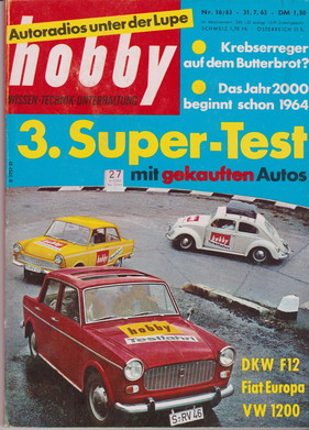 hobby / Nr. 16 (1963)