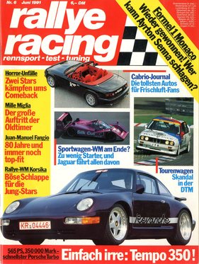 rallye racing / Nr. 6 (1991)