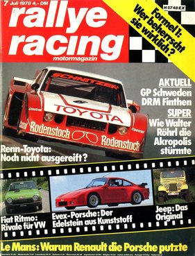 rallye racing / Nr. 7 (1978)