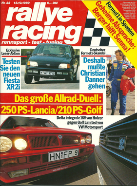 rallye racing / Nr. 22 (1989)