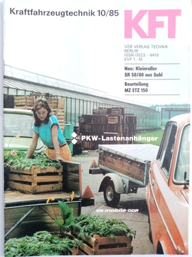 KFT Kraftfahrzeugtechnik / Nr. 10 (1985)