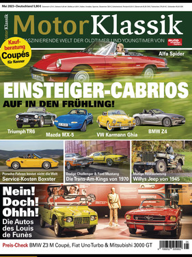 Titelbild zu «Motor Klassik / Nr. 5 (2023)» Titelbild zu «Motor Klassik / Nr. 5 (2023)»