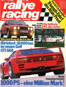rallye racing / Nr. 7 (1990)