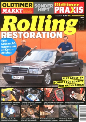 Titelbild Sonderheft Nr. 74 Rolling Restoration