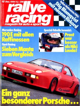rallye racing / Nr. 12 (1984)