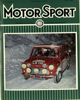 Titelbild zu «Motor Sport Magazine / Nr. 3 (1965)» Titelbild zu «Motor Sport Magazine / Nr. 3 (1965)»